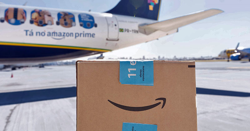 Amazon amplia rotas aéreas para acelerar entregas no Norte, Nordeste, Sul e Centro-Oeste